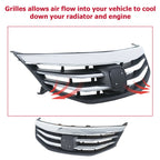 Chrome Upper Grille for Honda Accord (2011-2012)