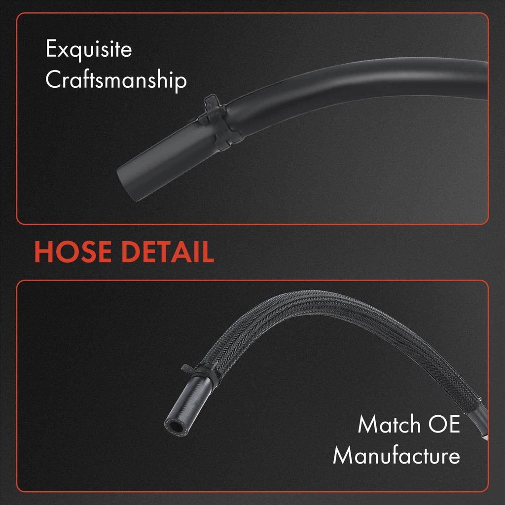 2X Power Steering Return Line Hose Assembly for Mercury Monterey (2004-2007)