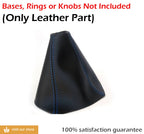 Manual Shift Boot for Pontiac GTO (2004–2006) - Blue Stitch PVC Leather