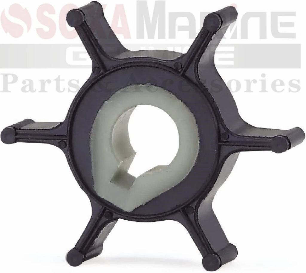 Water Pump Impeller with Key for Evinrude Johnson OMC 1.5HP 2HP 4HP (N/A)