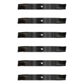 Set of 6 Mower Blades for Gravely Exmark Toro Ariens 60" Cut