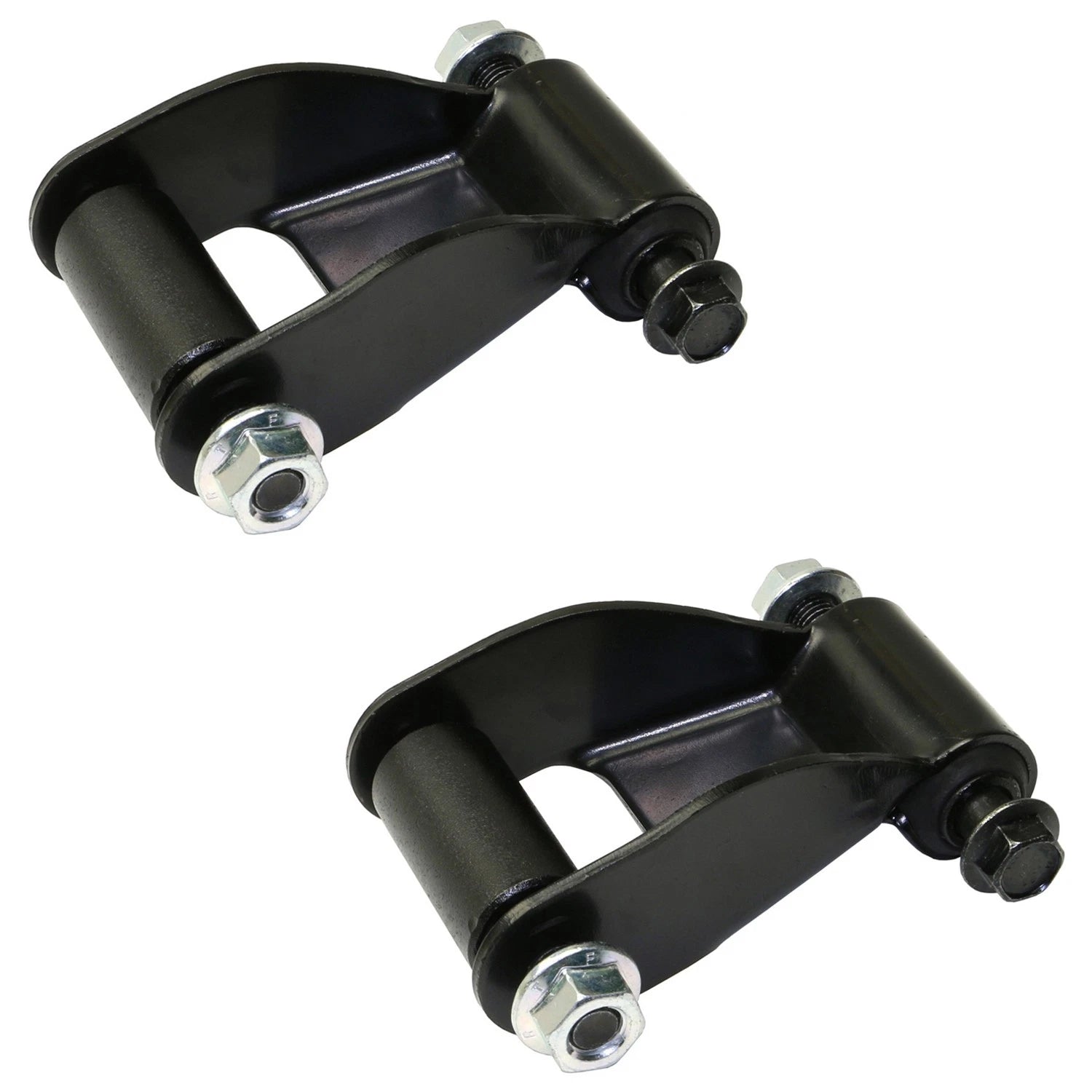 Set of 2 Rear Leaf Spring Shackles for Ford E-Series F-150 Ranger