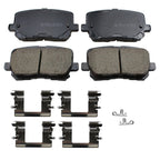 Akebono Performance Ultra Premium Ceramic Brake Pads for