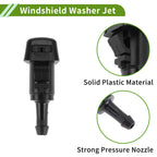 Set of 1 Windshield Washer Nozzle with Hose Connector for Toyota  No. 8538134030