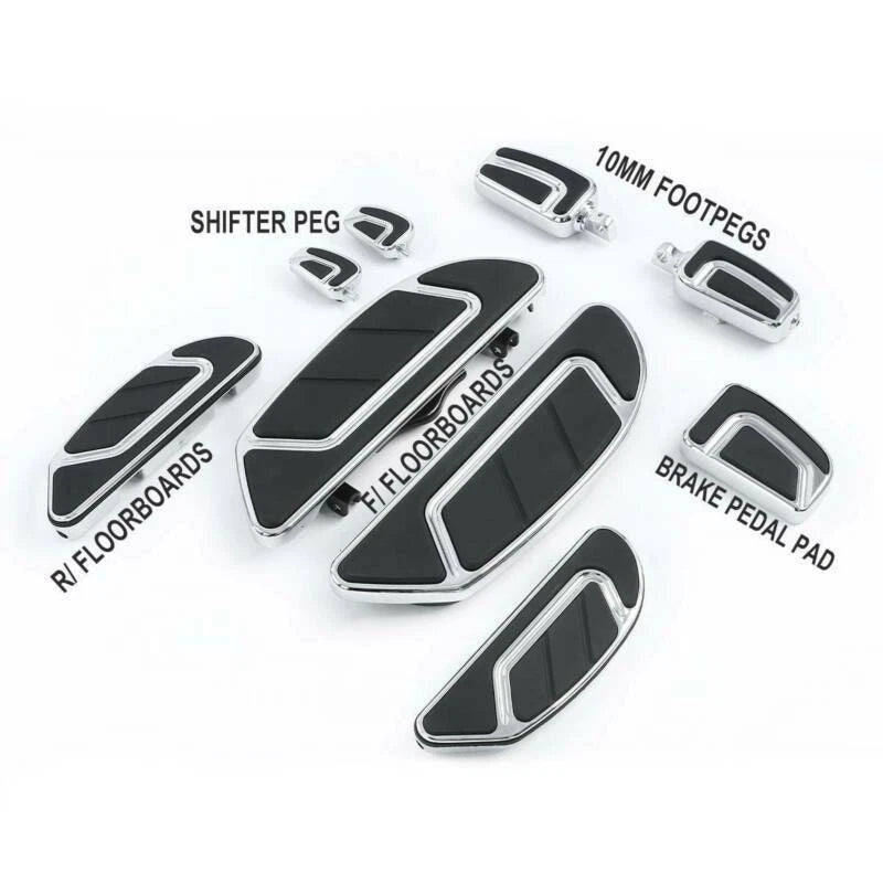 Floorboard Brake Pedal Shift Pegs for Harley Electra Road Glide King (1986–Present)