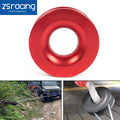 Winch Snatch Recovery Ring for ATV UTV (41000 lbs) Red