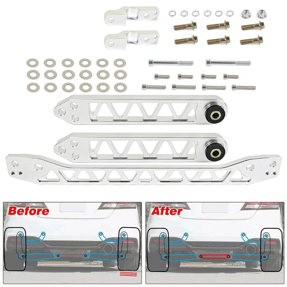 Rear Lower Control Arms Subframe Brace for Honda Civic (2001–2005)