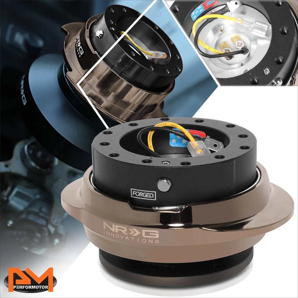 NRG SRK-220BKC Quick Release Steering Wheel Adapter for