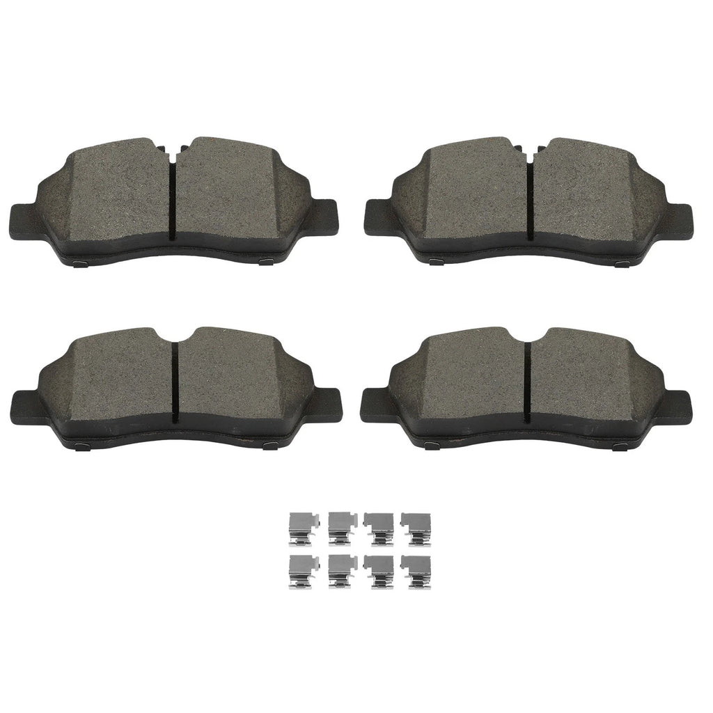 Set of 2 Metallic Brake Pads for Ford Transit-250 (2015–2020)