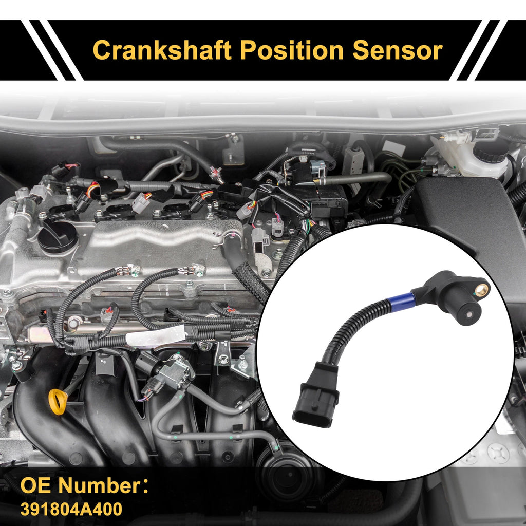 1 Pc Crankshaft Position Sensor No.391804A400 for KIA Sorento (2002–2006)