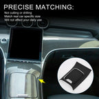 Set of 1 Center Console Panel Sticker for Mercedes-Benz GLC Class X254 (2023–2024) Black
