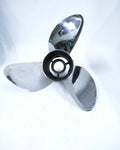 3X 15 1/2 x 25 Stainless Steel RX3 Propeller for Evinrude Johnson (LH)
