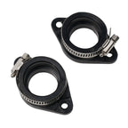 Manifold Boot / 28mm 30mm 2x / ATV Adapter Black Carb Flange for ATV Intake