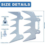 Bumper Spike Felling Dog Chain Catcher Kit for
