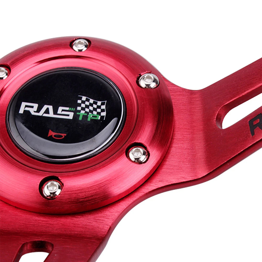 14" Deep Dish Drifting Sport Steering Wheel for Universal Fit (Racing)