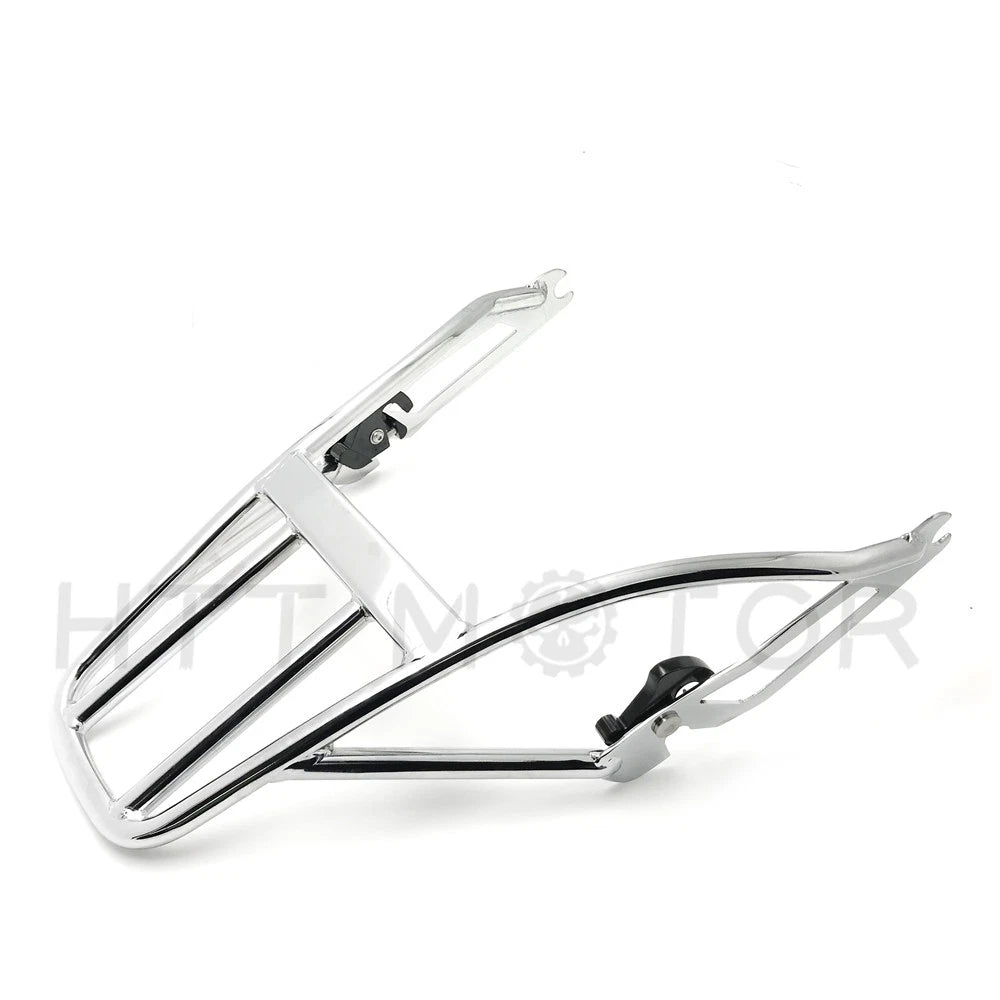 Chrome Detachable 2-Up Luggage Rack for Harley Street 500 750 (2015–2017)