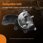 Front Hub & Steering Kit for Ford Transit Connect (2010-2013)
