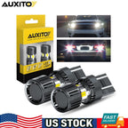 2X 7443 7440 T20 LED Reverse Backup Brake Tail Lights for Universal