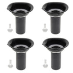 Set of 4 Carburetor Diaphragm Plunger Vacuum Kit for Yamaha VMX1200 XVZ1200D