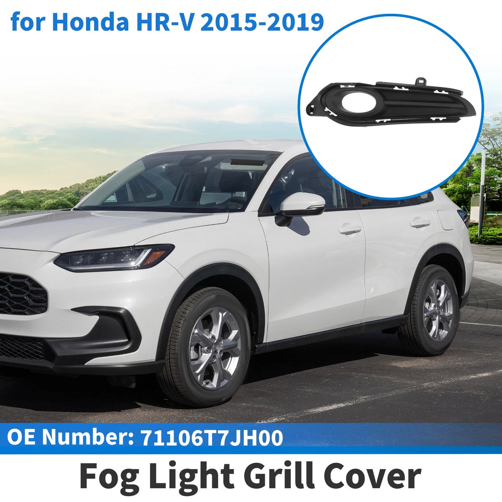 Front Left Fog Light Grill No. 71106T7JH00 for Honda HR-V (2015–2019)