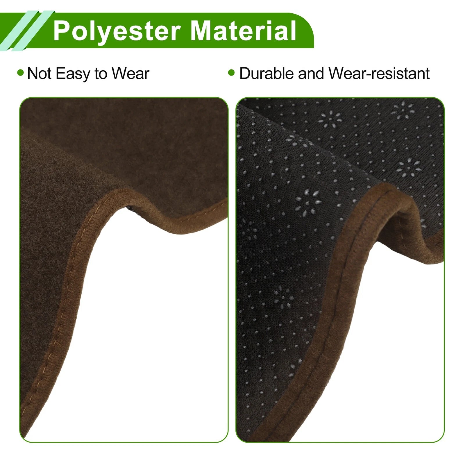 Dashboard Cover for Kia Sonet (2022–2025) Polyester Brown 1 Pc