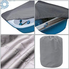Waterproof Pedal Boat Mooring Cover for 3 or 5 Person (292x203 cm)