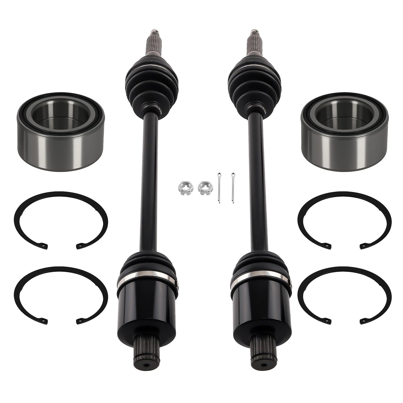 Axles, Wheel Bearings & Differential Seals Kit for Polaris Ranger