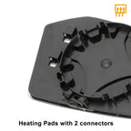 Left Side Heated White Mirror Glass for Mercedes A-Class B-Class 