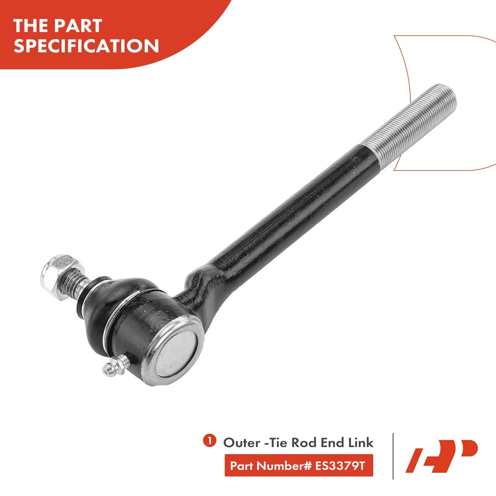 10Pcs Tie Rod End Kit for Chevrolet S10 Blazer GMC Jimmy (1996–2005)