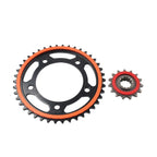 Set of 2 Rubber Cushioned Sprockets for Honda CBR650R CBR650F (2019–2023)