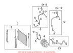 A/C Receiver Drier for Mercedes (0998350000)