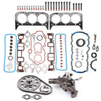 Full Gasket Set with Head Bolts & Timing Chain Kit for Chevrolet GMC 4.3L (1996–2002)