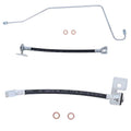 Sunsong Rear Left & Right Brake Hydraulic Hose Kit for Ford F-150 (2004–2008)