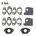2X Carburetor Insulator Gasket for GCV160 GCV160A GCV160LA