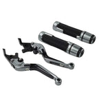 Titan Folding Brake Clutch Levers Grip Set for Suzuki GSXR600/750 (2006-2019)