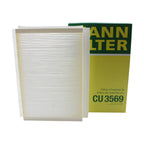 Cabin Air Filter Mann CU3569 for Mercedes Dodge Sprinter 2500 3500 (2007–2018)