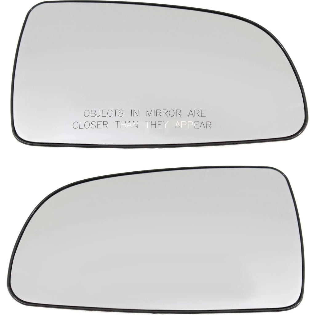 Heated Mirror Glass Set of 2 for Chevy Sedan