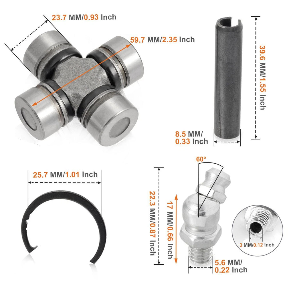 Driveshaft U-Joint for Polaris RZR XP 1000 (2014-2023)