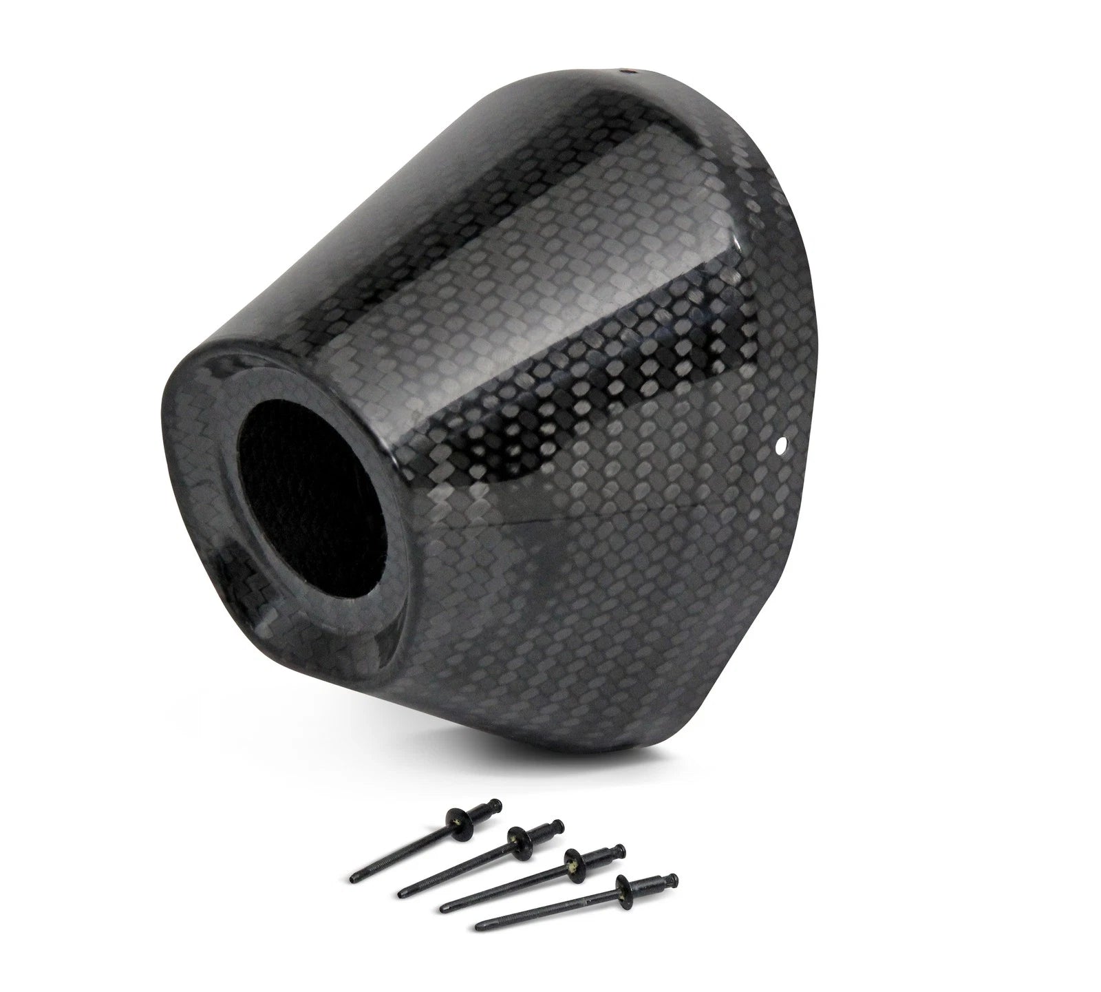 Pro Circuit Carbon End Cap for Dirt Bikes (4.5-Inch)