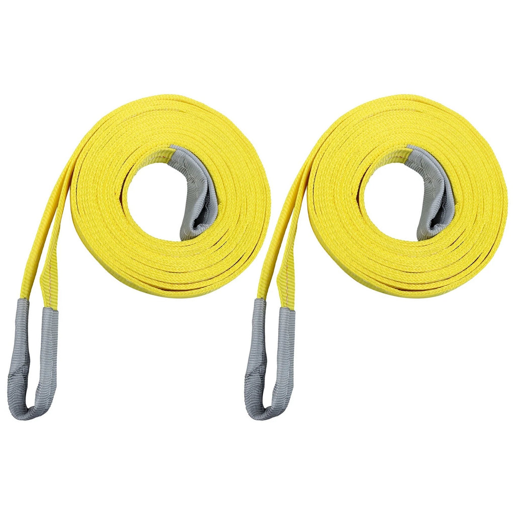 2X Lift Sling Straps 2" x 20' 9400lbs for Lifting Towing