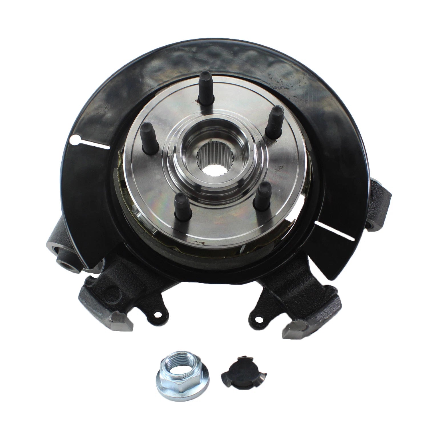 Rear Left Steering Knuckle & Wheel Hub Bearing for Ford Explorer