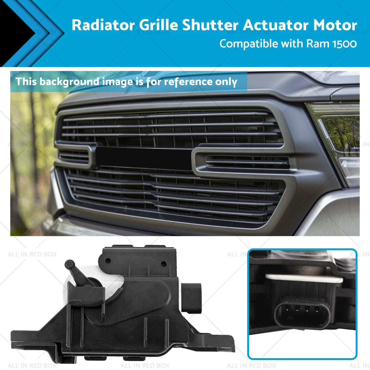 Active Radiator Shutter Actuator for Ram 1500 5.7L V8 (2013–2018) ML.427