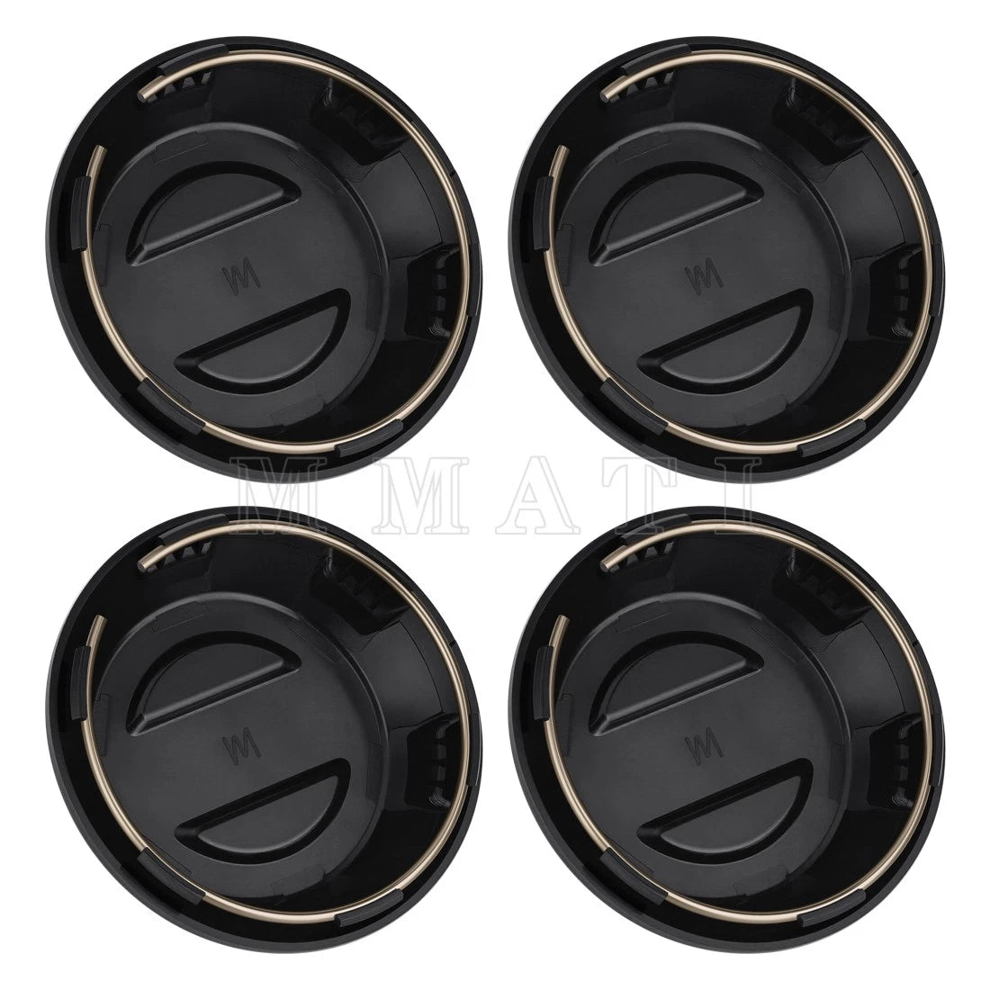Set of 4 Wheel Rim Hub Caps for Polaris RZR PRO XP 4 Sport (2021–2025)