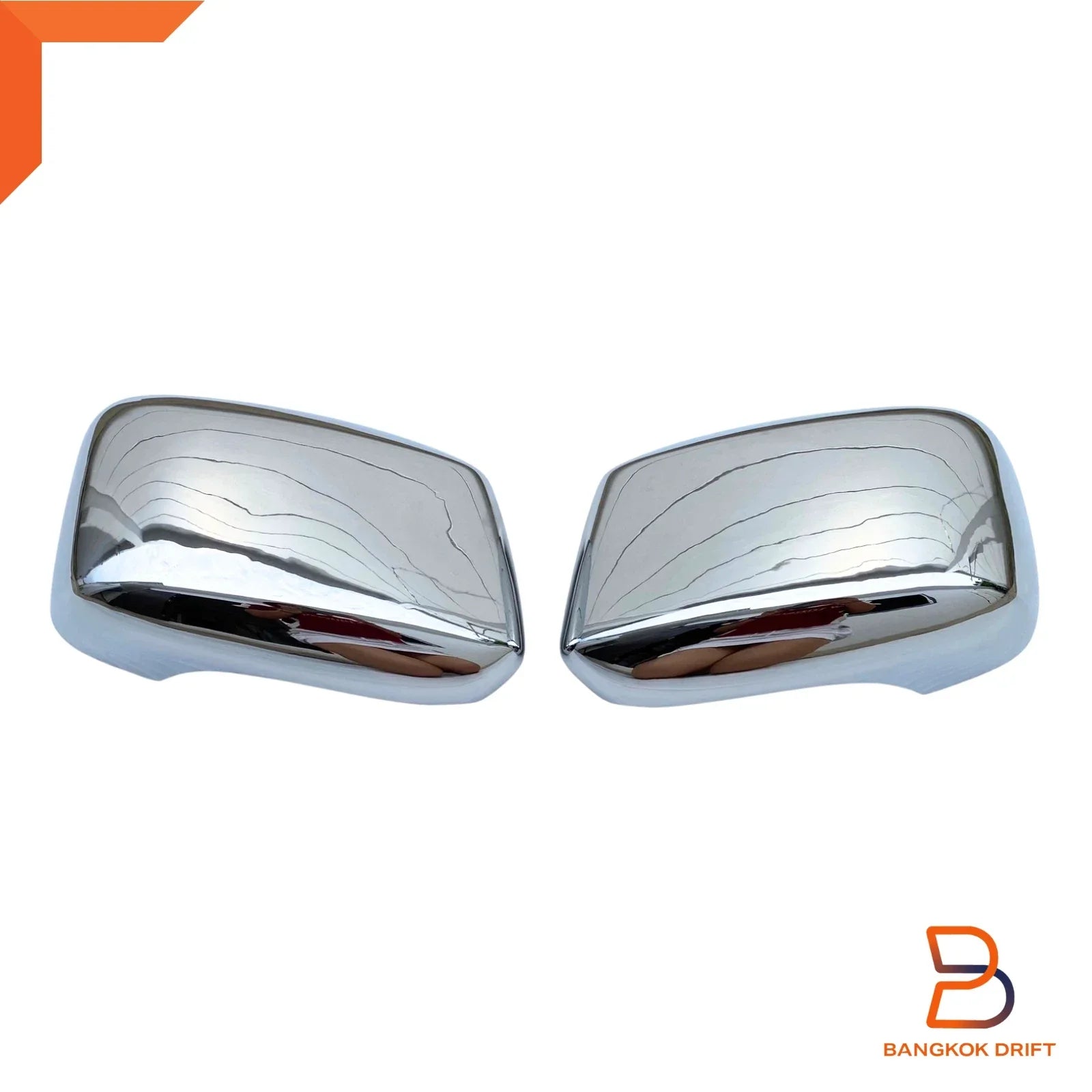Chrome Side Wing Mirror Covers for Nissan Navara NP300 D23 (2015-2023)