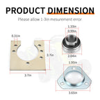 1" Live Axle Bearing Kit for Go-Kart (Fits Mini Bike)