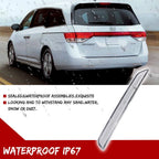 2X Clear Lens Rear Bumper Reflectors for Honda Odyssey (2011–2017)