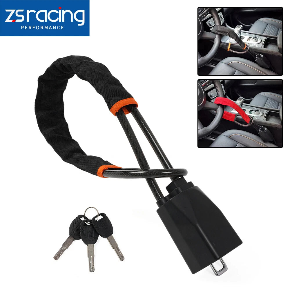 Universal Anti-Theft Steering Wheel Lock for Car Truck SUV