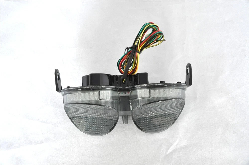 Smoke Lens Tail Light Brake Light with Turn Signal for Yamaha R6 (2001–2002)