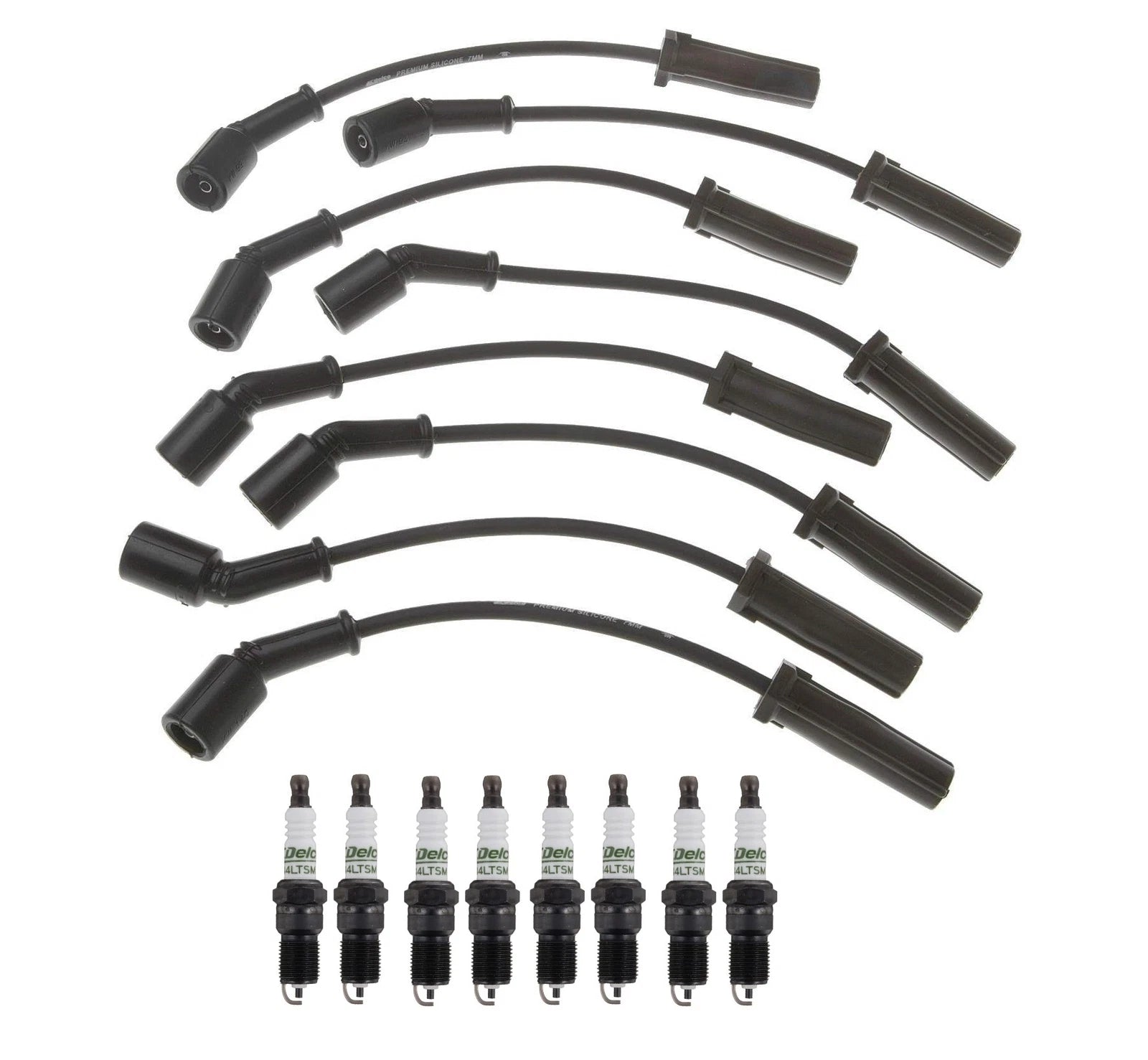Ignition Wire Set 8 for Cadillac GMC (ACDelco)