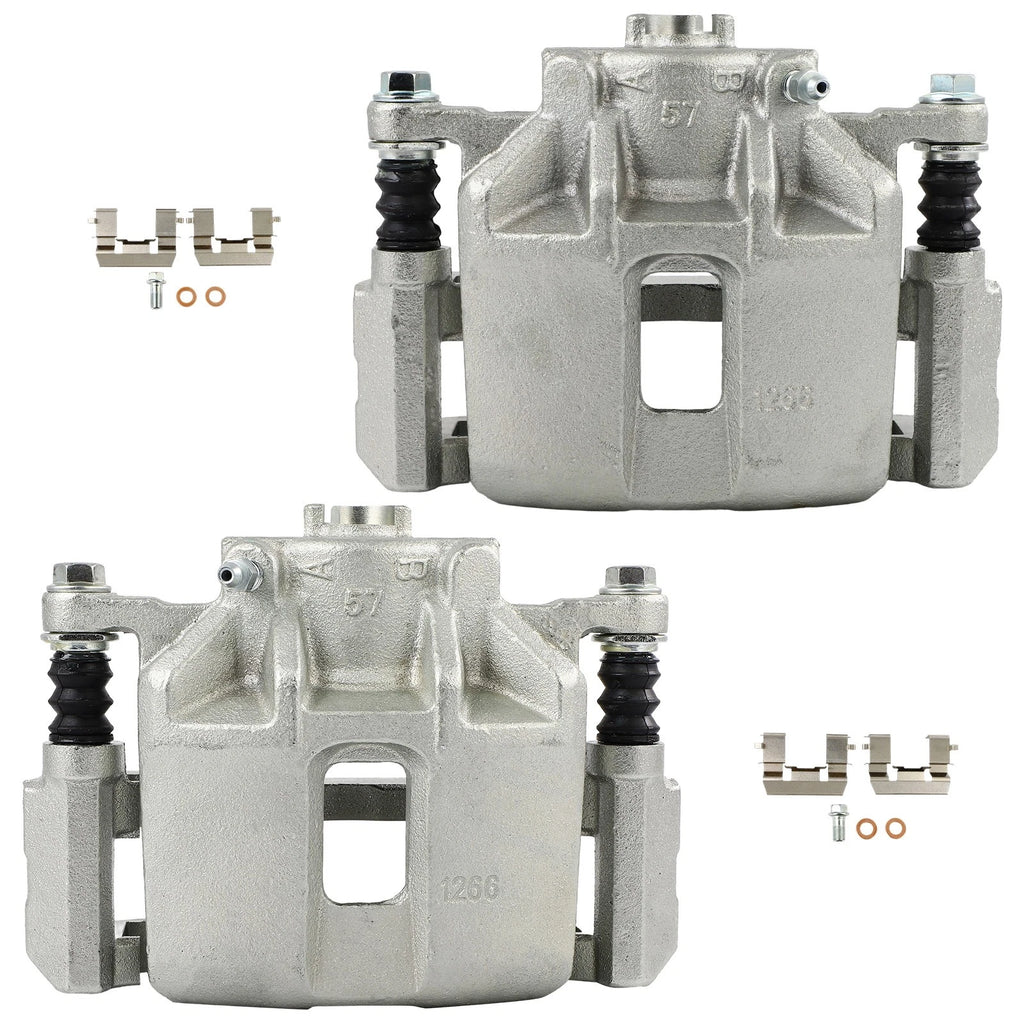 Set of 2 Front Brake Calipers for Acura RL, TL (1999–2008)